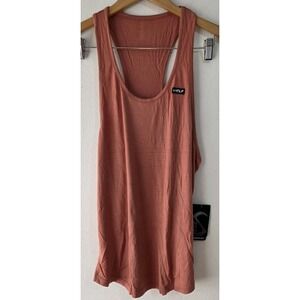 NWT TLF Mens Sz S Flex Stringer Tank‎ Brick Gym Active Crossfit Racerback